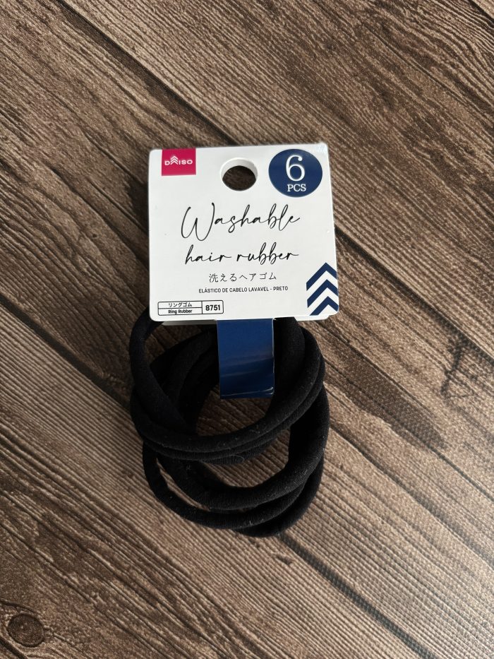 ダイソーの洗えるヘアゴム