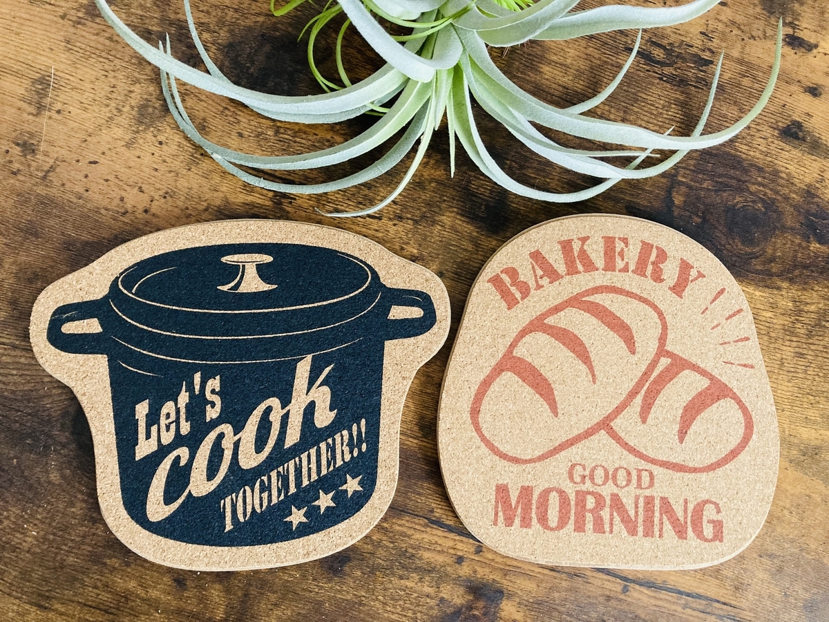 セリアのコルク鍋敷き